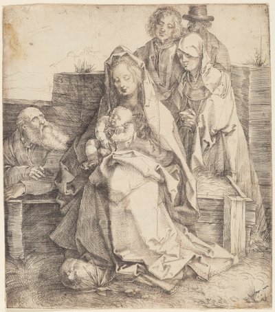 A Sagrada Família com São João, Madalena e Nicodemos de Albrecht Dürer