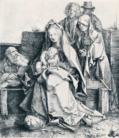 A Sagrada Família com São João, Madalena e Nicodemos, 1512 1906 de Albrecht Dürer