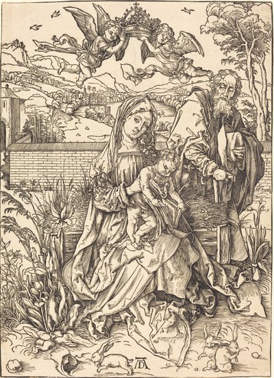 A Sagrada Família com as Três Lebres de Albrecht Dürer