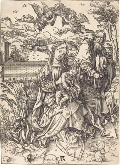 A Sagrada Família com as Três Lebres de Albrecht Dürer