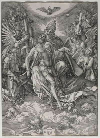 A Santíssima Trindade, 1511. de Albrecht Dürer