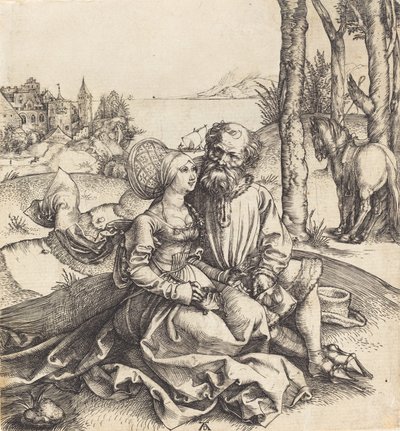 O casal mal sortido, 14951496. de Albrecht Dürer