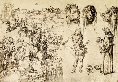 O rapto da Europa de Albrecht Dürer