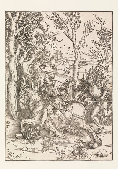O Cavaleiro e o Landsquenet de Albrecht Dürer
