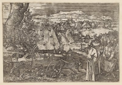 A paisagem com o canhão de Albrecht Dürer