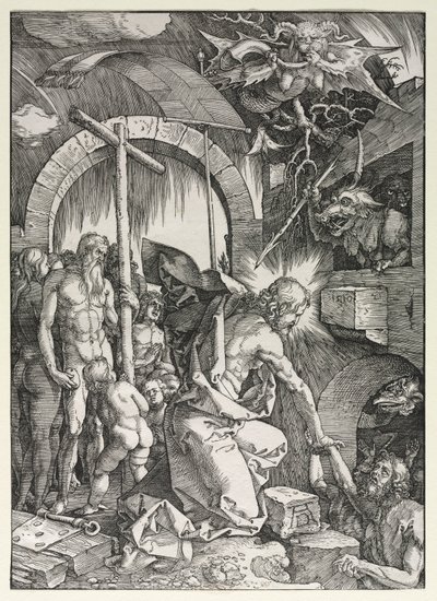 A Grande Paixão: Cristo Descendo ao Limbo de Albrecht Dürer