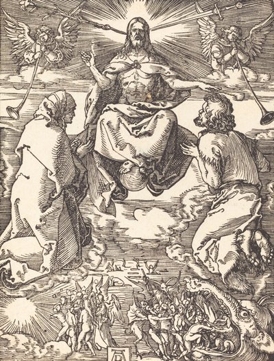 O Juízo Final, provavelmente c. 15091510. de Albrecht Dürer
