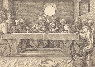 A Última Ceia, 1523. de Albrecht Dürer