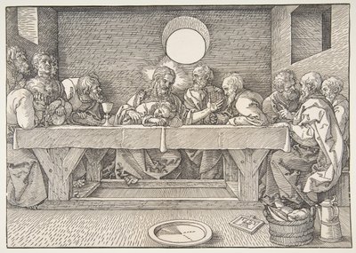 A Última Ceia, 1523. de Albrecht Dürer