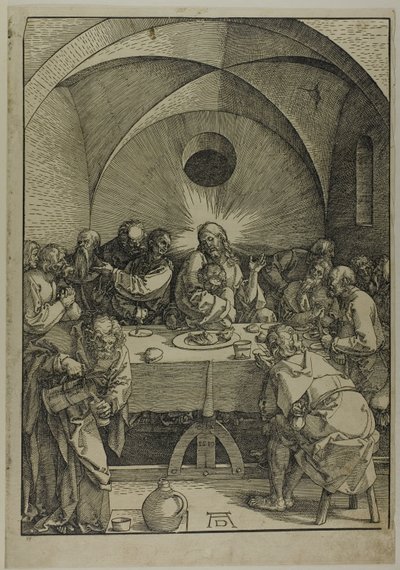 A Última Ceia, de A Grande Paixão de Albrecht Dürer