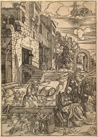 A Vida da Virgem: A estadia da Sagrada Família no Egipto de Albrecht Dürer