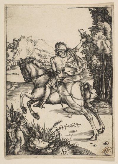 The Little Courier.nd de Albrecht Dürer