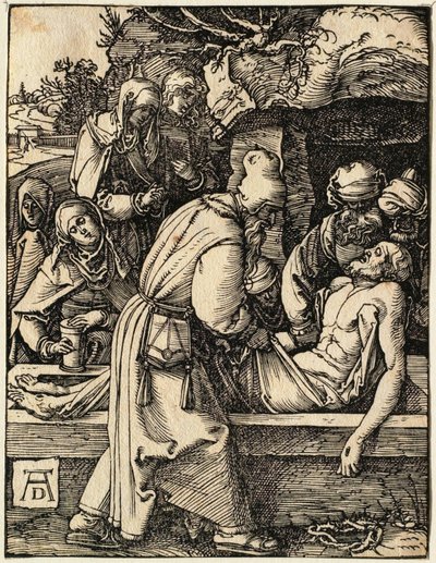 A Pequena Paixão: A deposição de Albrecht Dürer
