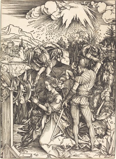 O Martírio de Santa Catarina de Albrecht Dürer