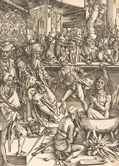 O Martírio de São João, provavelmente c. 14961498. de Albrecht Dürer
