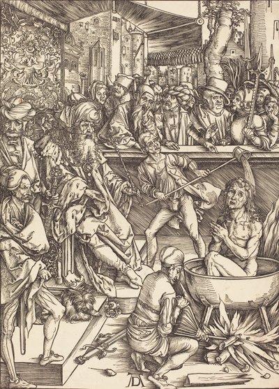 O Martírio de São João, provavelmente c. 14961498. de Albrecht Dürer