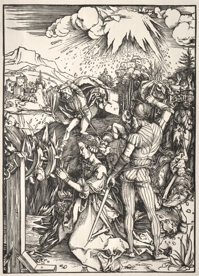 O Martírio de Santa Catarina de Albrecht Dürer