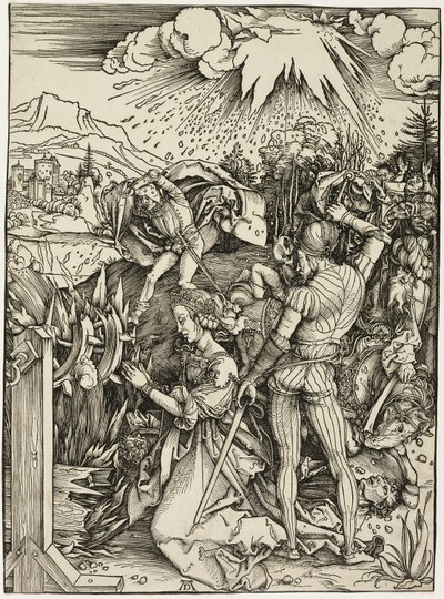 O Martírio de Santa Catarina de Albrecht Dürer
