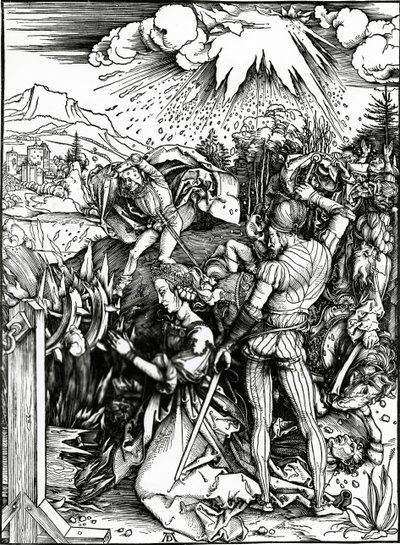 O martírio de Santa Catarina de Albrecht Dürer