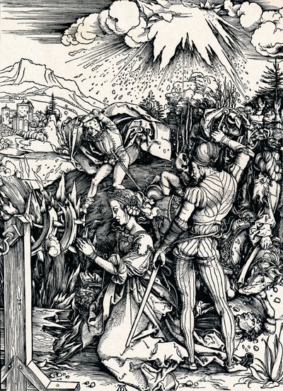 O martírio de Santa Catarina, 1497 1906 de Albrecht Dürer