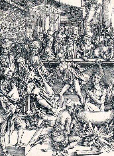 O martírio de São João, 1498 1906 de Albrecht Dürer
