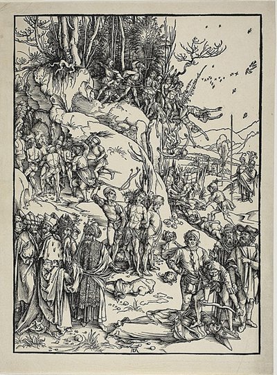 O Martírio dos Dez Mil de Albrecht Dürer