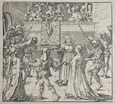O baile de máscaras. de Albrecht Dürer