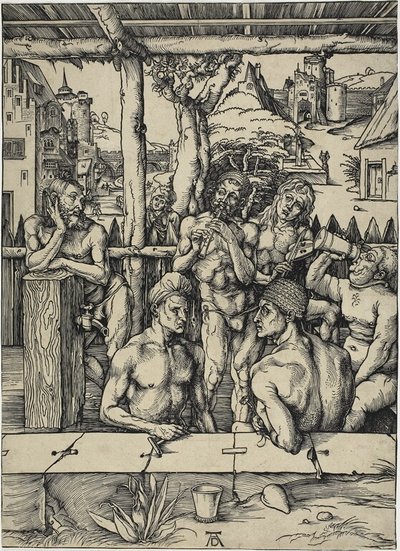 O banho dos homens de Albrecht Dürer