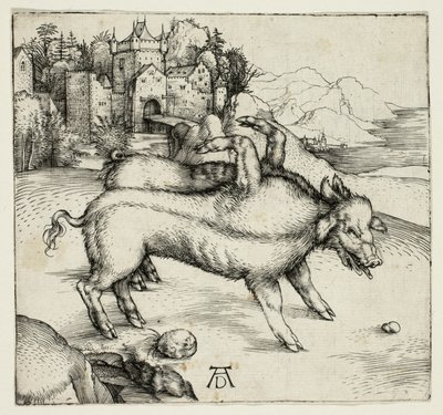 A porca monstruosa de Landser de Albrecht Dürer