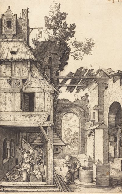 A Natividade, 1504. de Albrecht Dürer