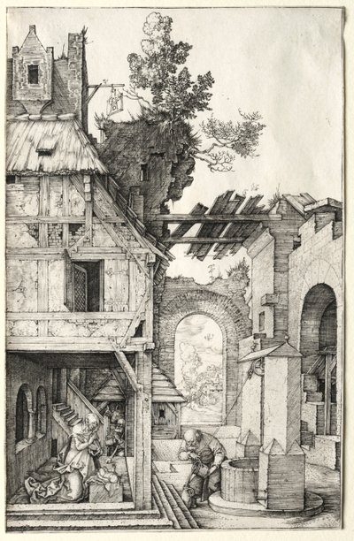 A Natividade, 1504. de Albrecht Dürer
