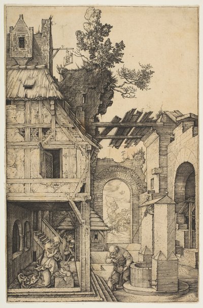A Natividade, 1504. de Albrecht Dürer