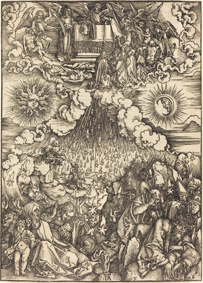 A Abertura do Quinto e Sexto Selos de Albrecht Dürer
