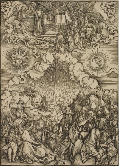 A Abertura do Quinto e Sexto Selos de Albrecht Dürer
