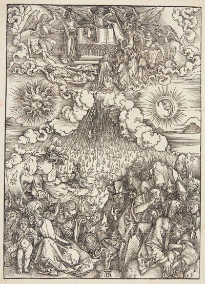 A Abertura do Quinto e Sexto Selos de Albrecht Dürer