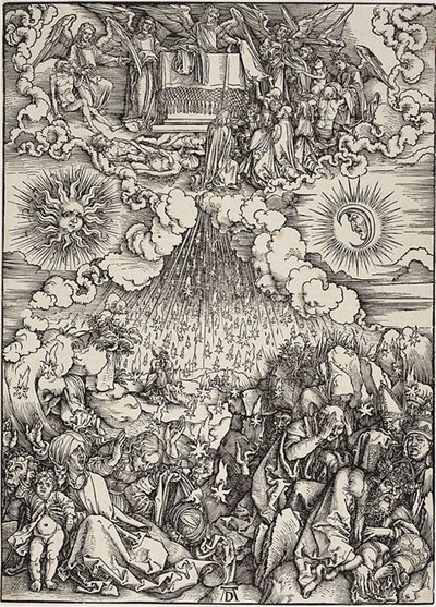 A Abertura do Quinto e Sexto Selos, do Apocalipse de Albrecht Dürer