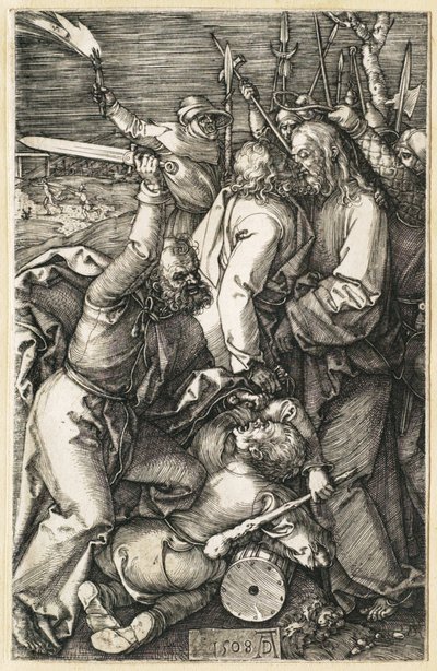 A Paixão: a traição de Cristo de Albrecht Dürer