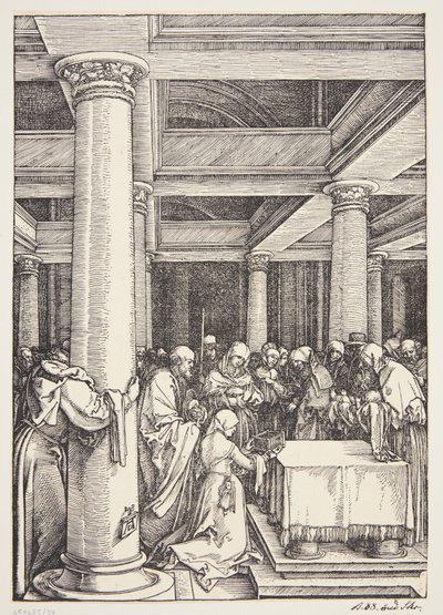 A Apresentação no Templo de Albrecht Dürer