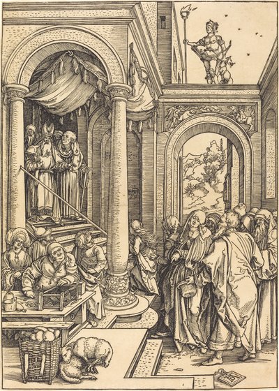A Apresentação da Virgem no Templo de Albrecht Dürer