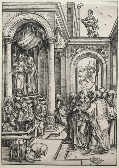 A Apresentação da Virgem no Templo de Albrecht Dürer