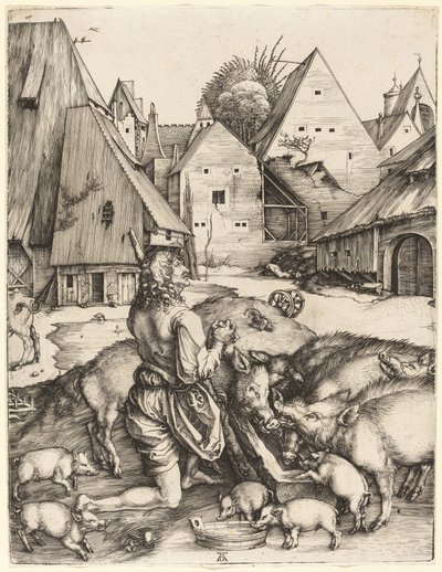 O filho pródigo de Albrecht Dürer