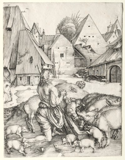 O filho pródigo de Albrecht Dürer