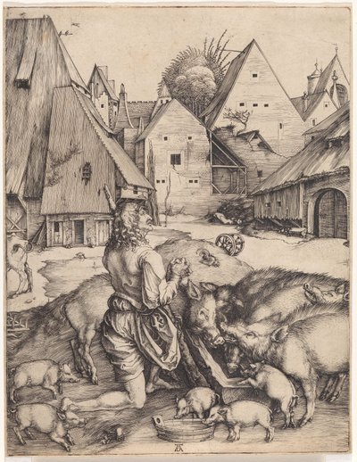 O filho pródigo de Albrecht Dürer