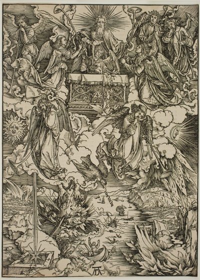 As sete trombetas de Albrecht Dürer