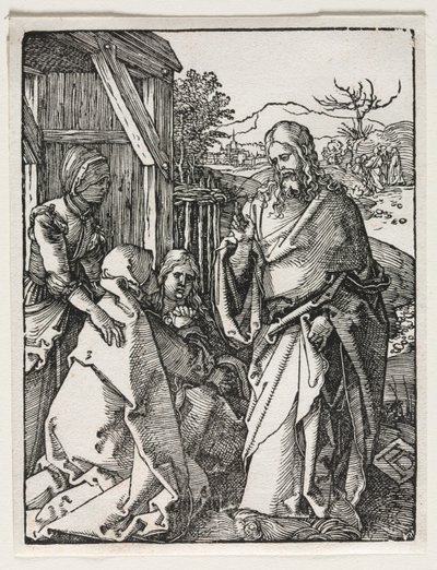 A Pequena Paixão: Cristo Despedindo-se da Virgem de Albrecht Dürer