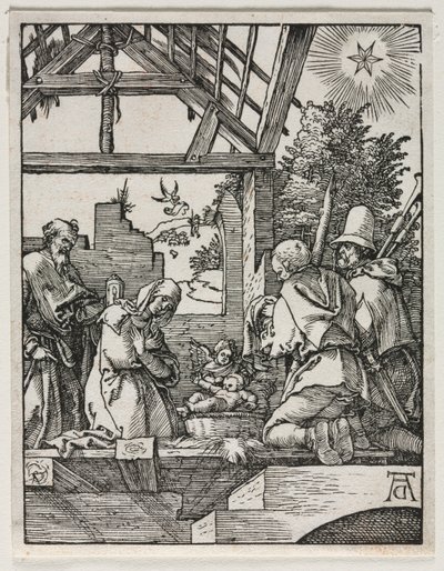 A pequena paixão: a natividade. de Albrecht Dürer