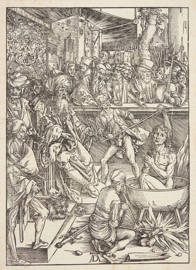A Tortura de São João Evangelista de Albrecht Dürer