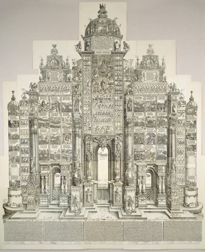 O Arco Triunfal de Maximiliano de Albrecht Dürer