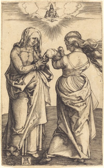 A Virgem e o Menino com Santa Ana de Albrecht Dürer