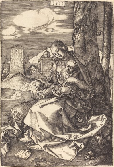 A Virgem e o Menino com a Pera de Albrecht Dürer